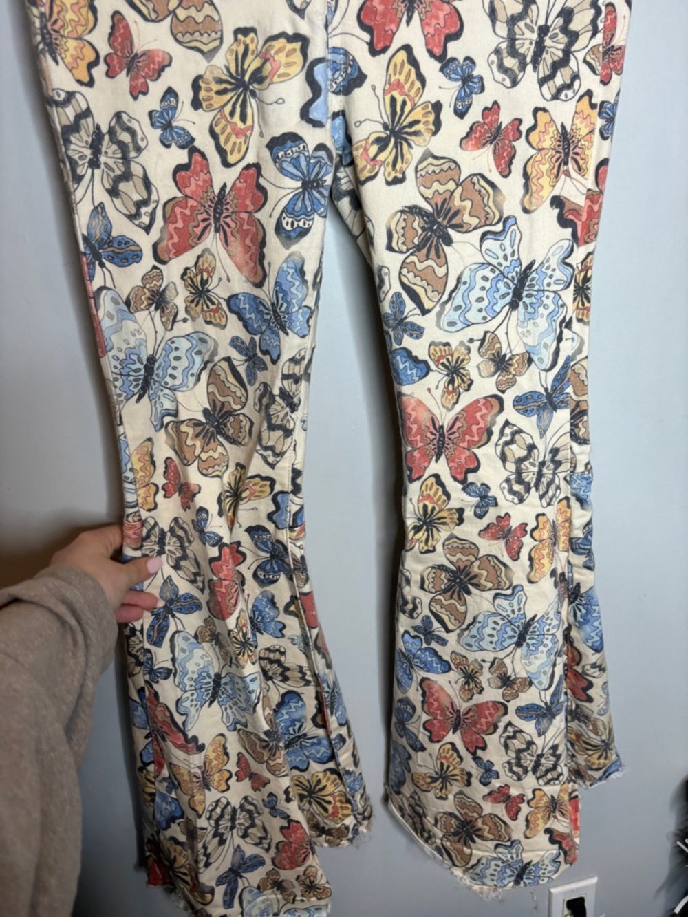 Free People Bright Butterfly Float On Flares 27 Bright Butterfly Combo - Picture 8 of 10